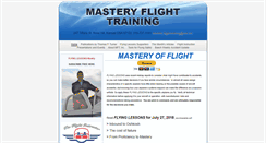 Desktop Screenshot of mastery-flight-training.com